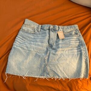 Madewell Rigid A-Line Denim Skirt, Never Been Worn